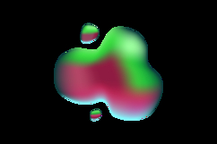 Abstract colorful modern shape composition design Product Image 2