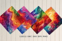 Abstract Colorful Seamless Digital Paper Bundle Product Image 2