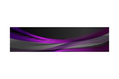 Abstract colorful wavy header design concept Product Image 1