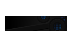 Abstract dark horizontal banner background with gradient Product Image 1