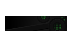 Abstract dark horizontal banner background with gradient Product Image 1