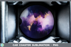 GorgeousAbstract Car Coaster design.