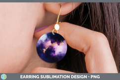 GorgeousAbstract Round Earrings design.