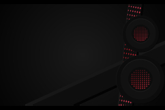 Abstract dark wallpaper background with gradient red shape Product Image 1