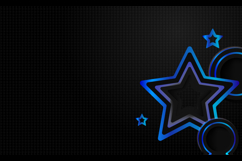Abstract dark wallpaper background with stars gradient blue Product Image 2