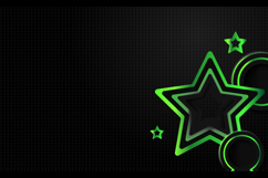 Abstract dark wallpaper background with stars gradient green Product Image 2
