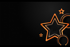 Abstract dark wallpaper background with stars gradient orang Product Image 2