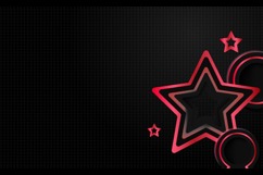 Abstract dark wallpaper background with stars gradient red Product Image 1