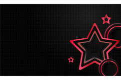 Abstract dark wallpaper background with stars gradient red Product Image 2