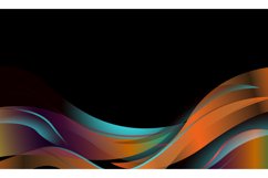 Abstract dynamic vibrant gradient background isolated Product Image 1
