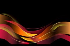 Abstract dynamic vibrant gradient background vector Product Image 2