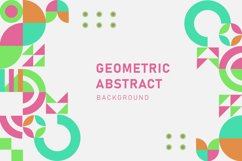 Abstract flat colorful mosaic background design Product Image 2