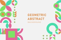 Abstract flat colorful mosaic background illustration Product Image 1