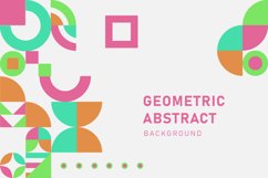 Abstract flat colorful mosaic background template Product Image 1
