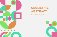 Abstract flat colorful mosaic background vector Product Image 1