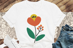 Abstract Flower Embroidery Design Product Image 3