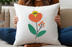 Abstract Flower Embroidery Design Product Image 2