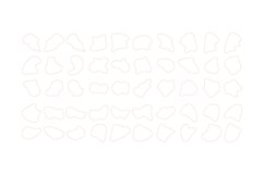 Abstract Fluid Linear Shape Set 50 V 4 Product Image 2