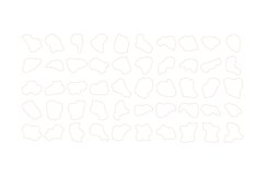 Abstract Fluid Linear Shape Set 50 V 5 Product Image 2