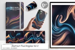 Digital Paper Abstract Fluid Ripples Product Image 1