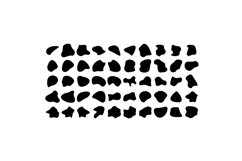 Abstract Fluid Shape Set 50 V 2 Product Image 2