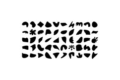 Abstract Fluid Shape Set 50 V 8 Product Image 2