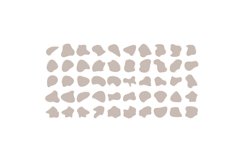 Abstract Fluid Shape colored Set 50 V 2 Product Image 2