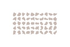 Abstract Fluid Shape colored Set 50 V 4 Product Image 2