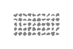 Abstract Fluid Shape stripe lines Set 50 V 1 Product Image 2