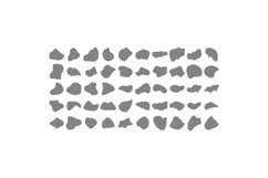 Abstract Fluid Shape stripe lines Set 50 V 3 Product Image 2