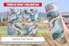 Tumbler Wrap Abstract Fluid Product Image 1