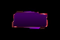 Abstract frame technology future interface hud design Product Image 2