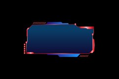 Abstract frame technology future interface hud template Product Image 1