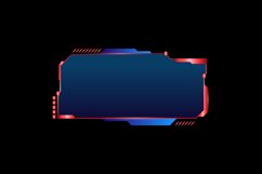 Abstract frame technology future interface hud template Product Image 2