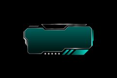 Abstract futuristic frame hud ui technology design Product Image 2