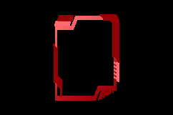 Abstract futuristic interface border and frame decoration Product Image 2