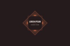 Abstract Geometric Boho Logo Frames Product Image 5