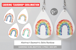 Geometric Boho Rainbow Earring Product Image 1