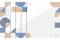 Abstract geometric shapes background design Product Image 1