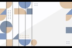 Abstract geometric shapes background design Product Image 2
