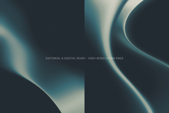 30 Abstract Gradient Blur Backgrounds 01-01 Blue &amp; Teal Product Image 6