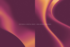 30 Abstract Gradient Blur Backgrounds 01-02 Pink &amp; Orange Product Image 7