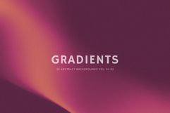 30 Abstract Gradient Blur Backgrounds 01-02 Pink &amp; Orange Product Image 10
