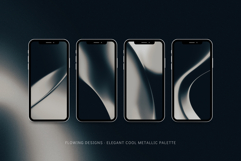 30 Abstract Gradient Blur Backgrounds 01-03 Cool Metallic Product Image 4