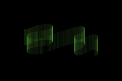 Abstract gradient line dynamic element graphic Product Image 2
