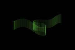 Abstract gradient line dynamic element isolated Product Image 2