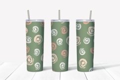 Abstract grunge sublimation design Skinny tumbler wrap design 