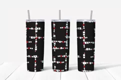 Abstract grunge sublimation design Skinny tumbler wrap design 