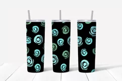 Abstract grunge sublimation design Skinny tumbler wrap design 
