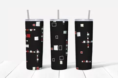 Abstract grunge sublimation design Skinny tumbler wrap design 